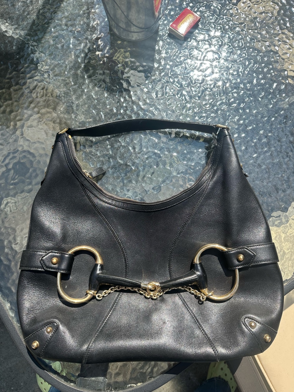Gucci horsebit hobo bag